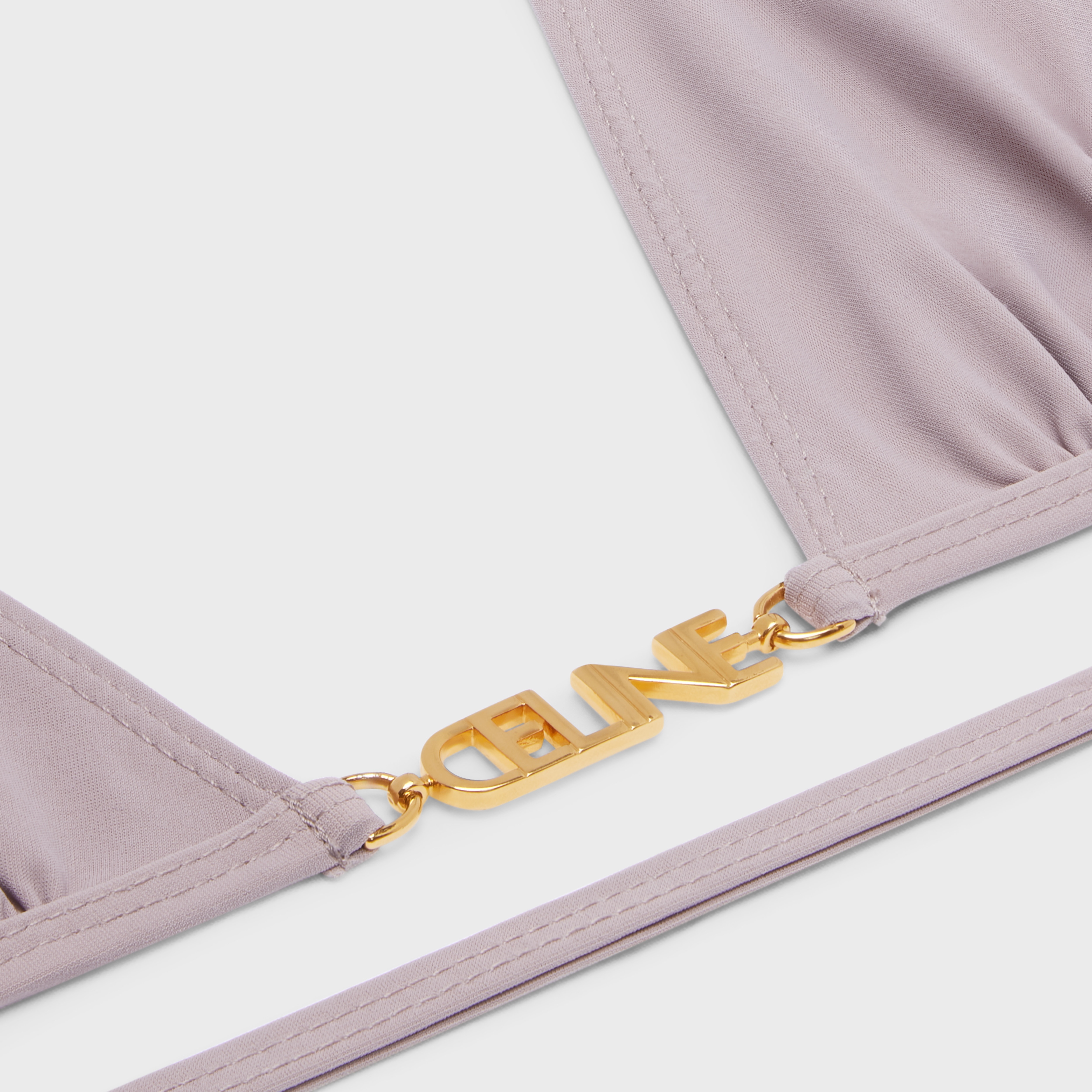 Celine triangle top in matte jersey - 3