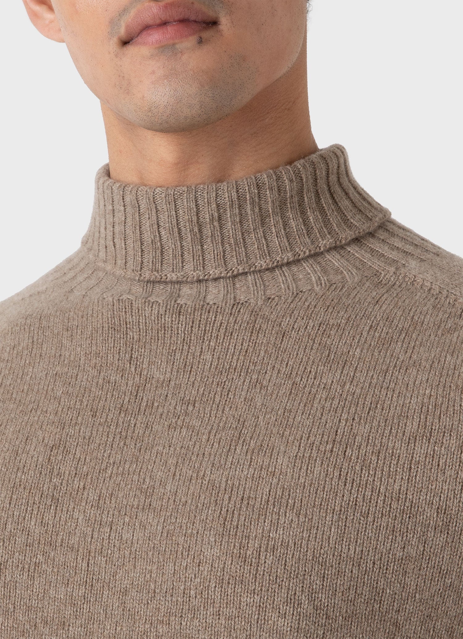 Lambswool Roll Neck - 6