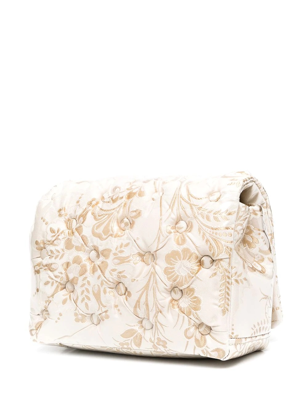 quilted jacquard shoulder bag - 3