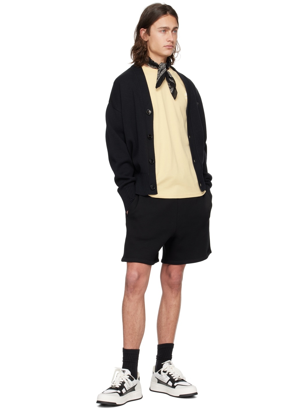 Black Ami de Cœur Shorts - 4