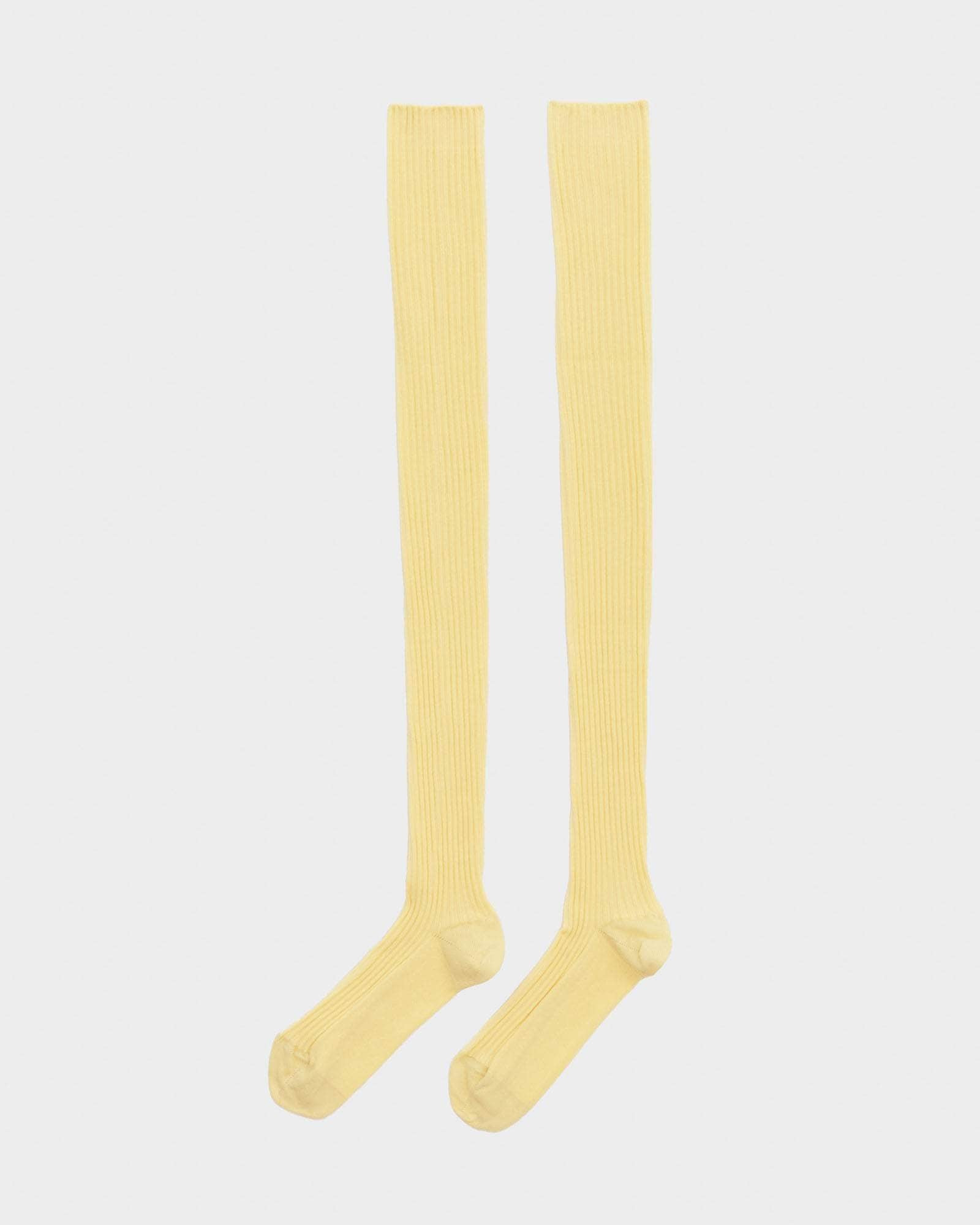 Overknee Socks - Organic Cotton Rib - 6