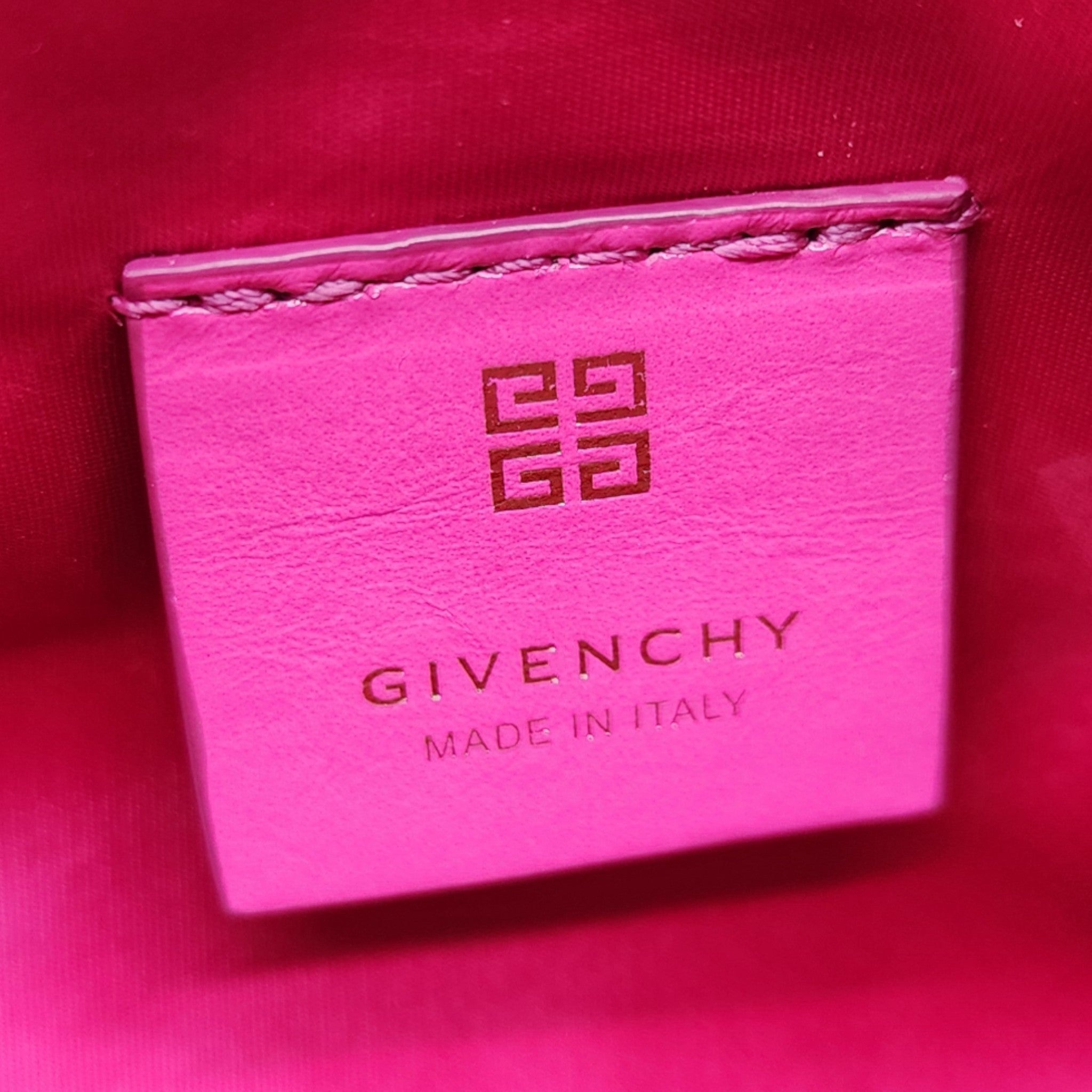 Givenchy "Voyou Party" Shoulder Bag in Neon Pink - 11
