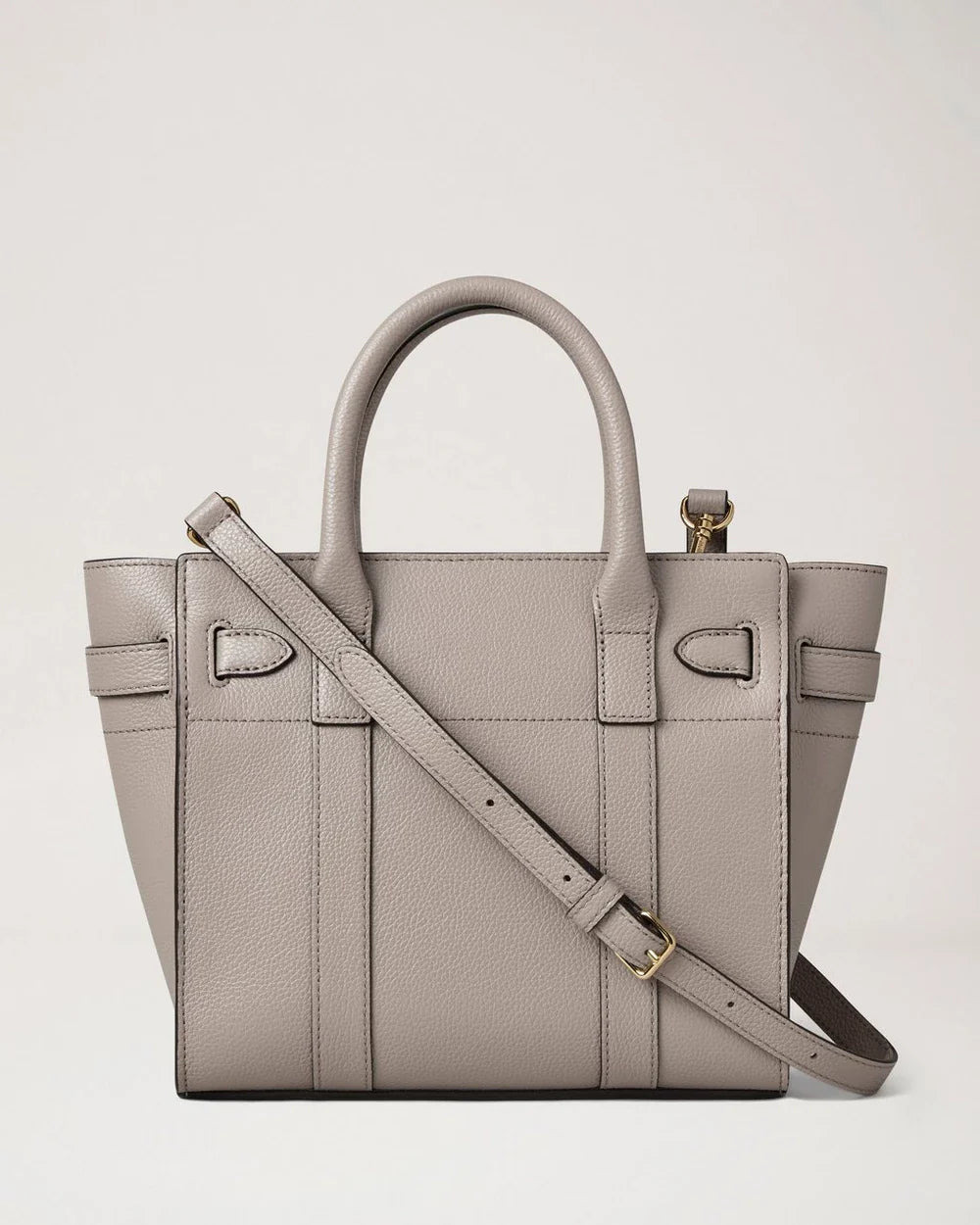 Mini Zipped Bayswater Cashmere Taupe Small Classic Grain - 3