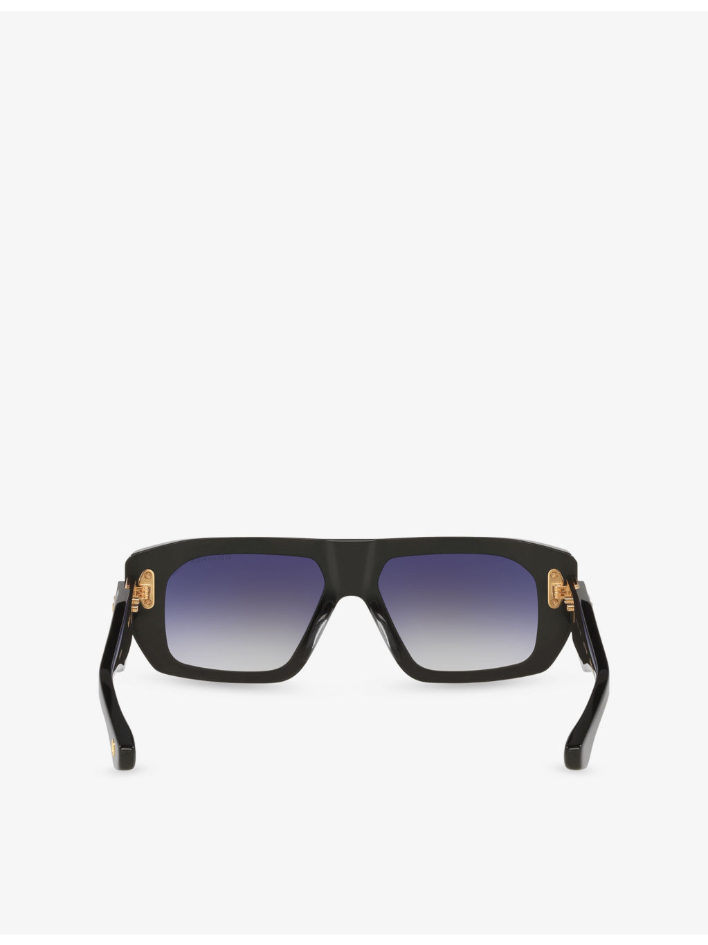 D4000477 Hyper-1183 Rectangular-Frame Acetate Sunglasses - 4