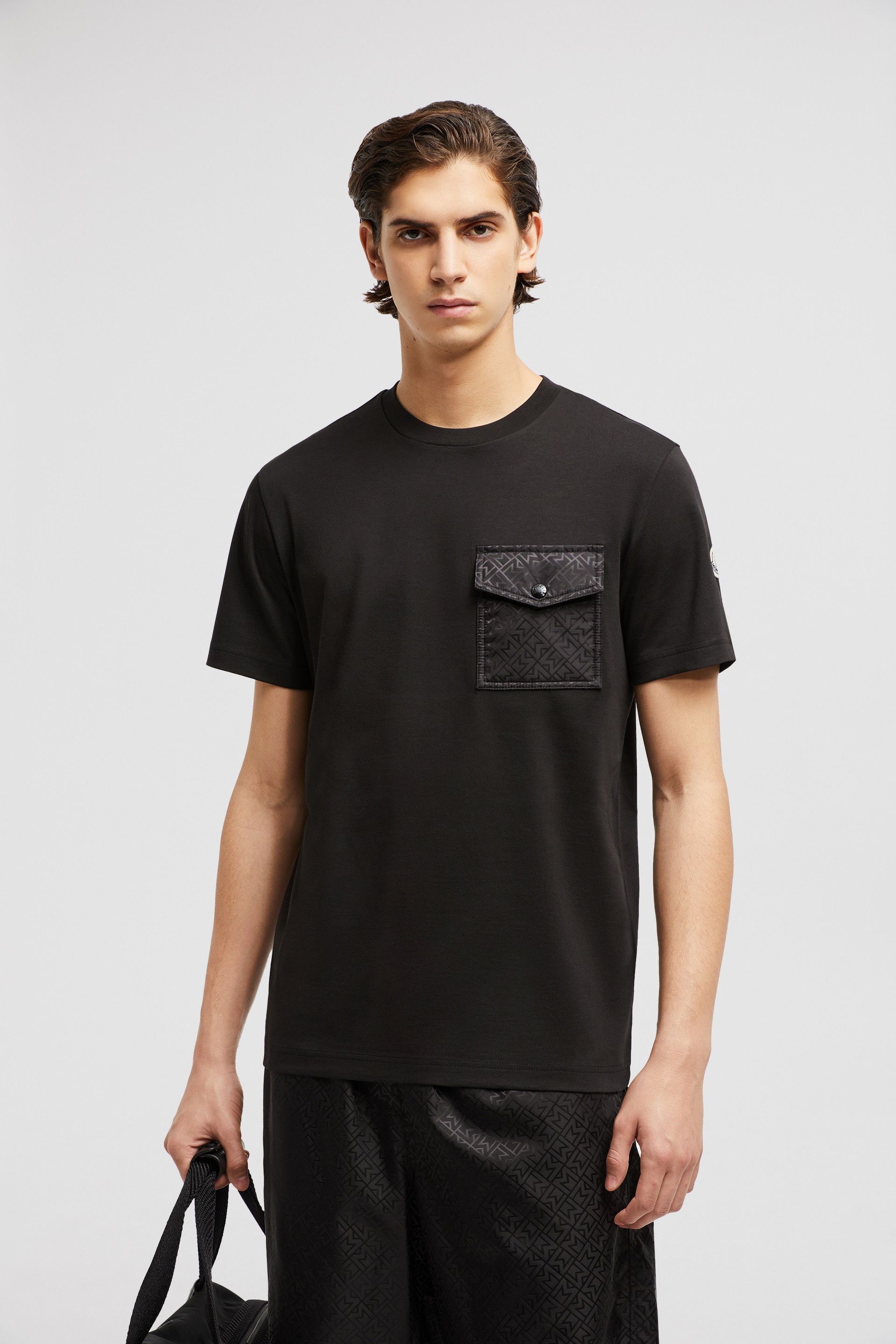 Cotton T-Shirt With Pocket - 2