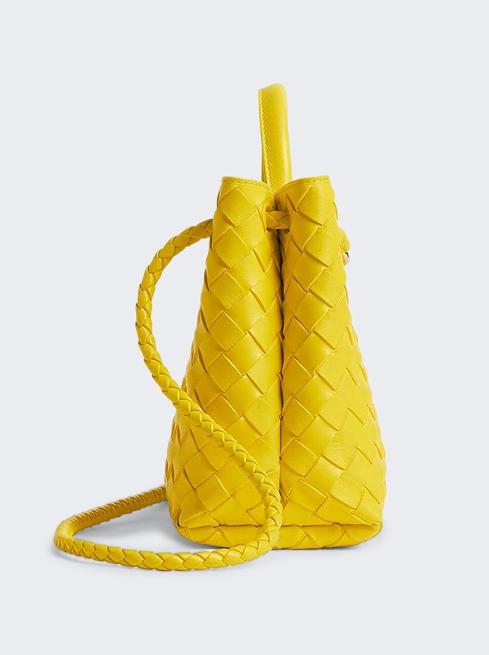 Small Andiamo Top Handle Bag Sulfur - 2