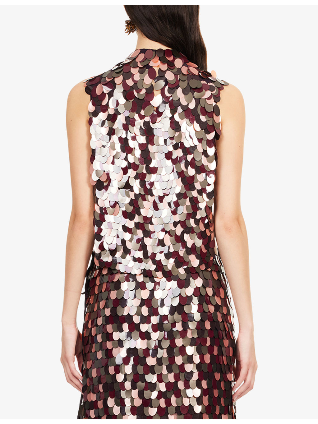 Carmasa Embellished Sequin Top - 4