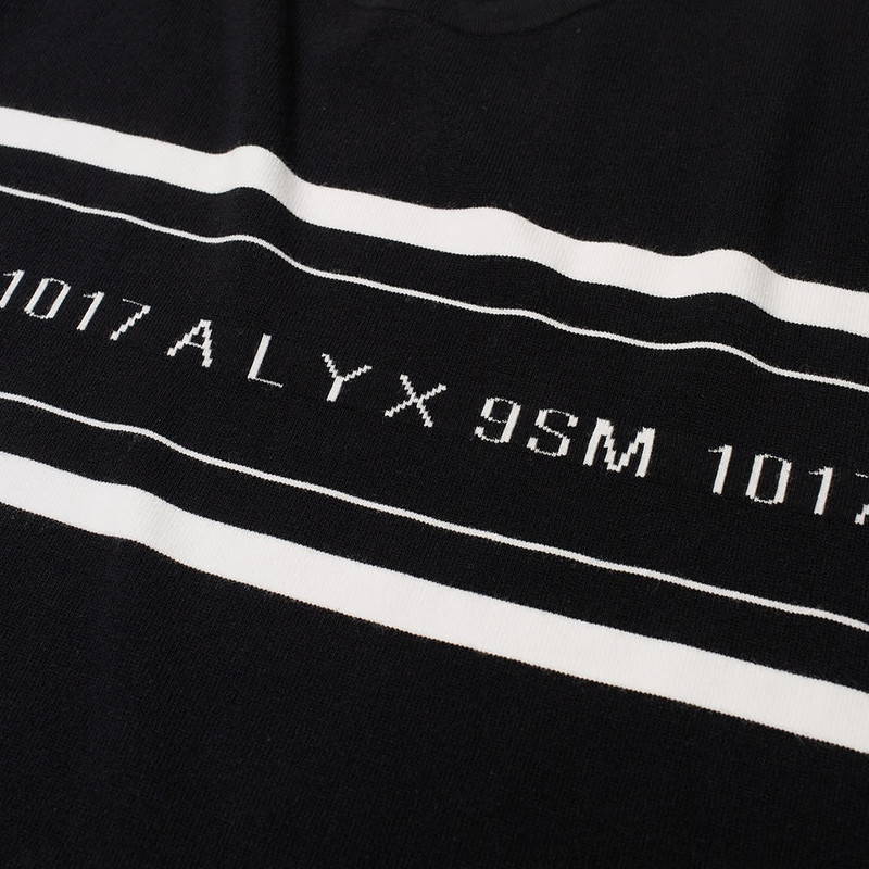 1017 ALYX 9SM 1017 Alyx 9SM Banded Logo Crew Knit outlook