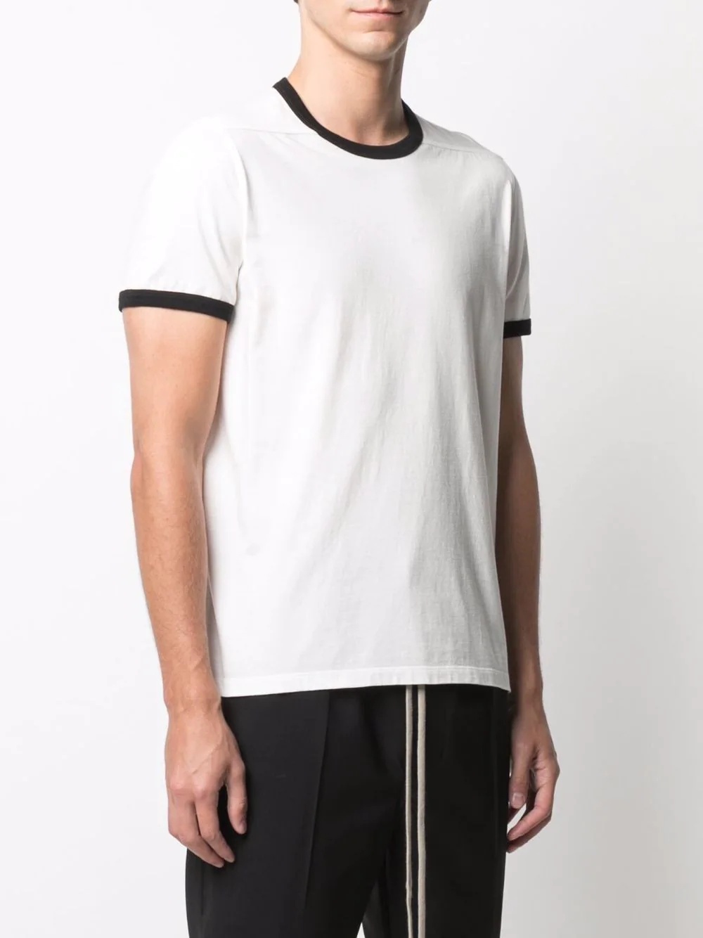 two-tone short-sleeved T-shirt - 3