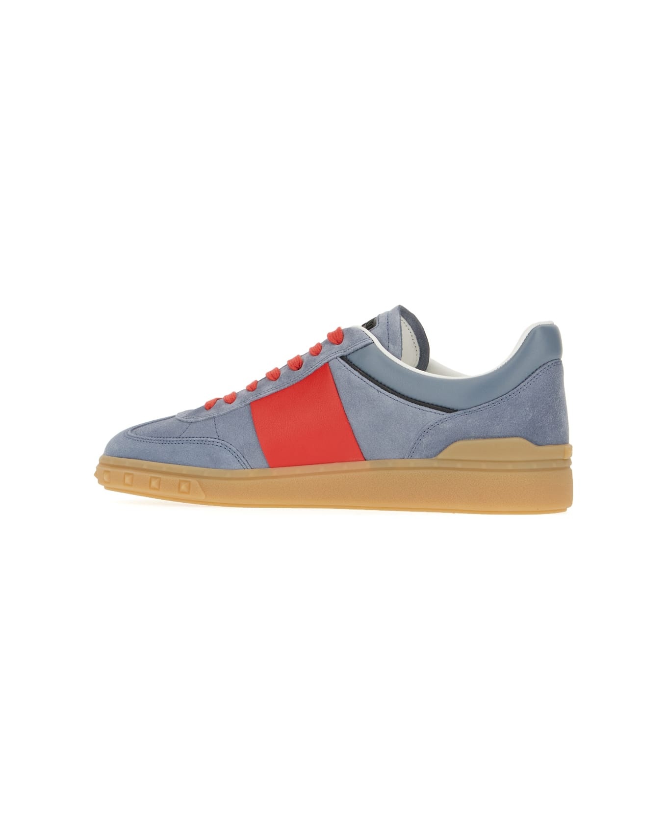 Multicolor Split Leather Upvillage Sneakers - 3