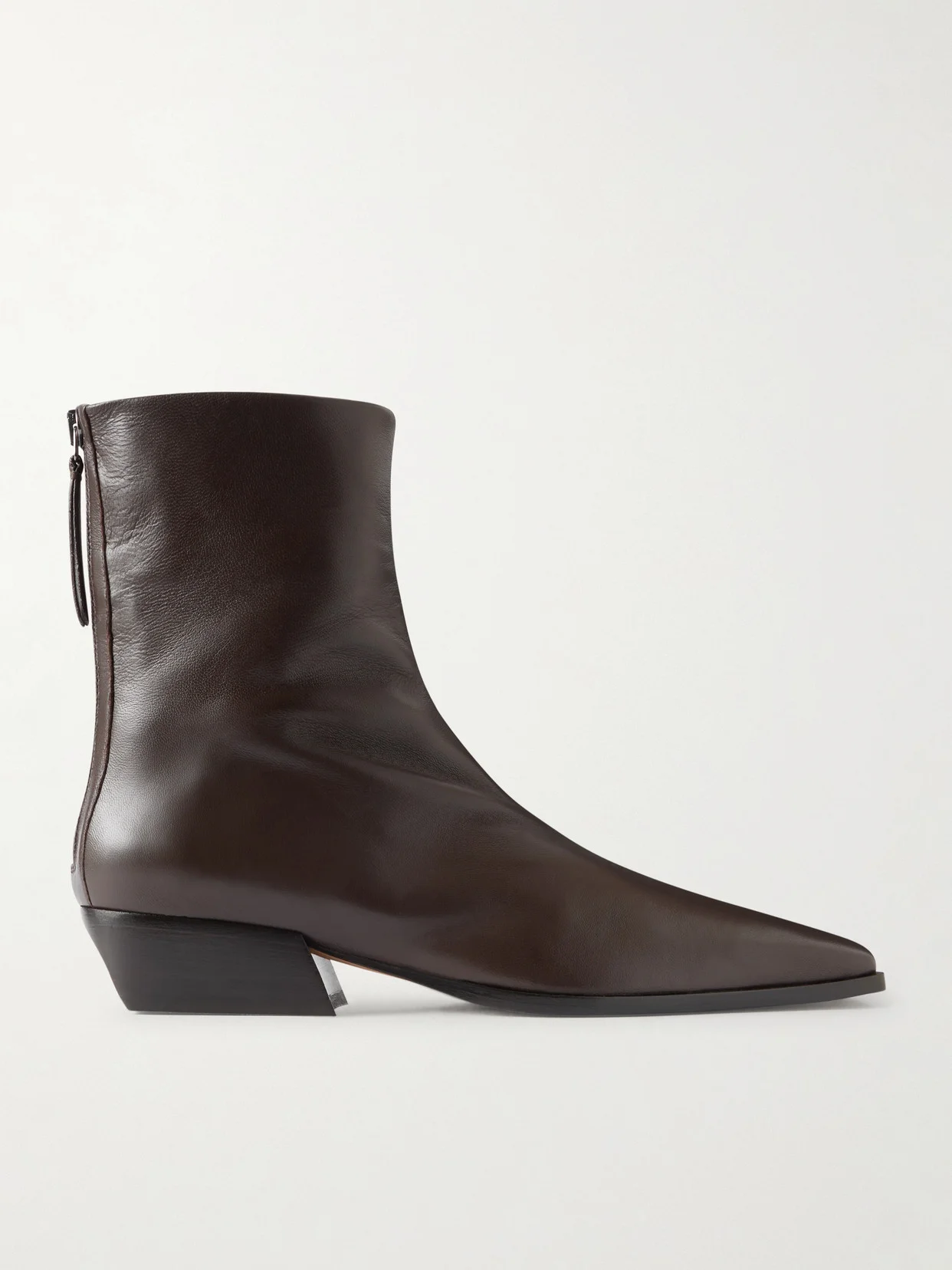 Minori Leather Ankle Boots - 1