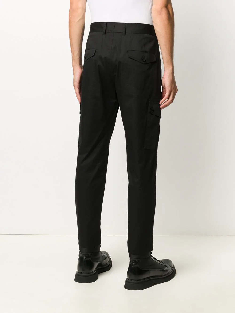 straight-leg trousers - 4