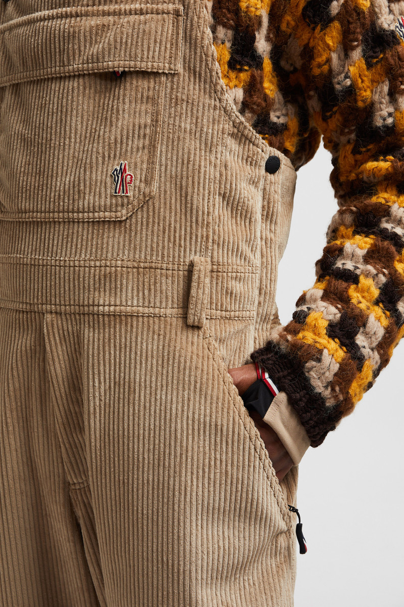 Padded Technical Corduroy Ski Bib 6