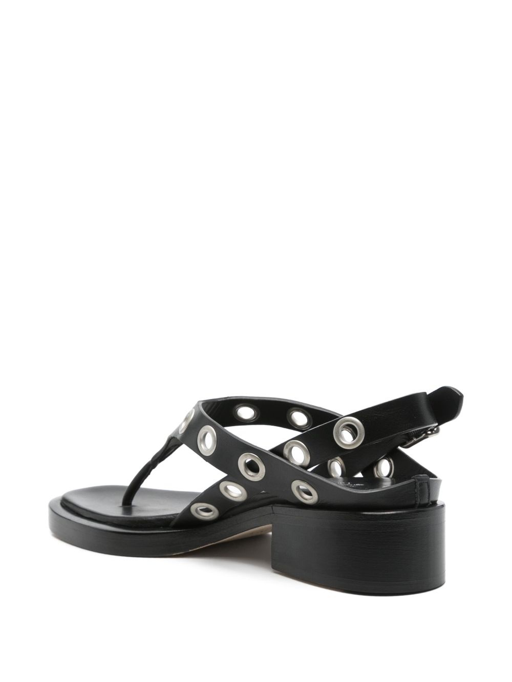 35mm eyelet-detail sandals - 3