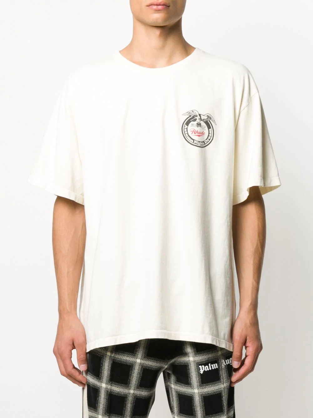 logo patch T-shirt - 4