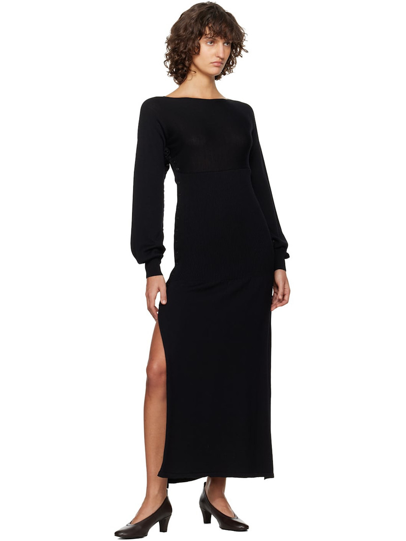 paloma wool Black Fa Midi Dress outlook