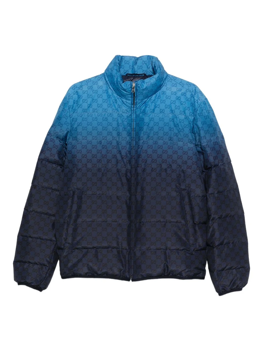 monogram puffer jacket - 1