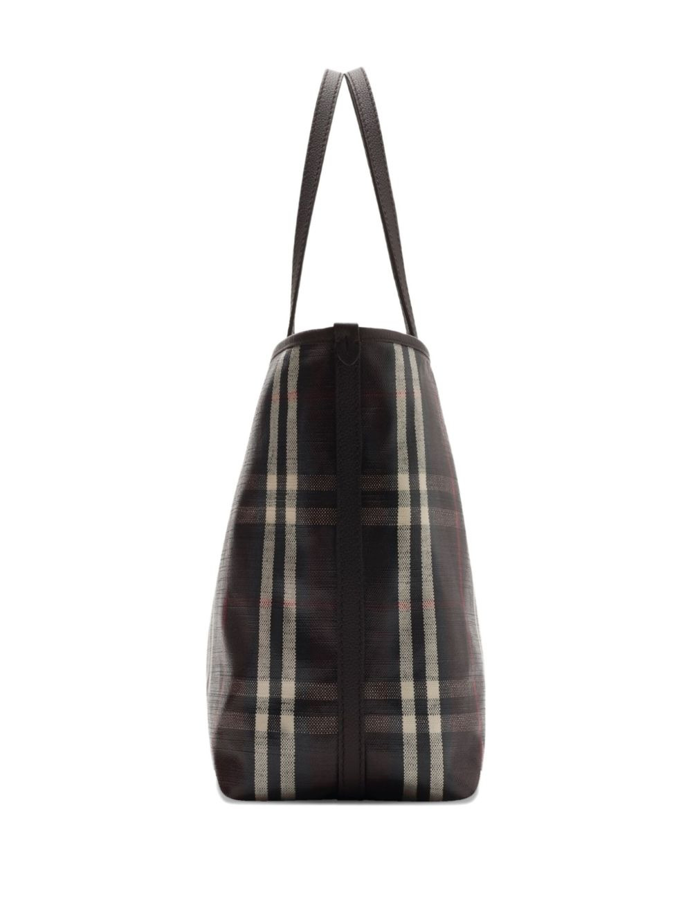 Highlands check tote bag - 5