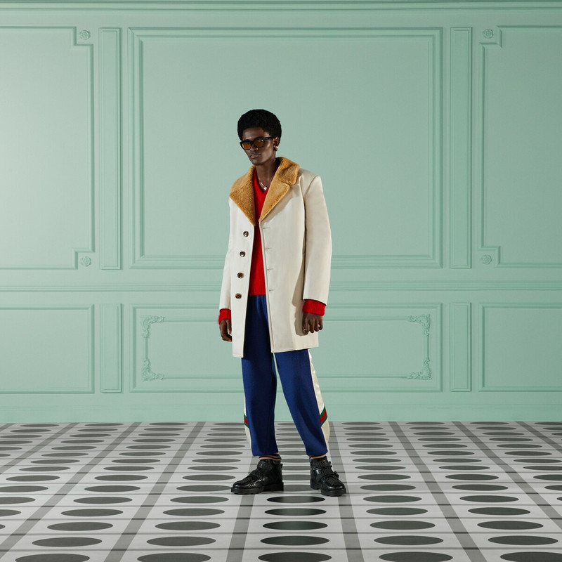 GUCCI Wool jersey jogging pant outlook