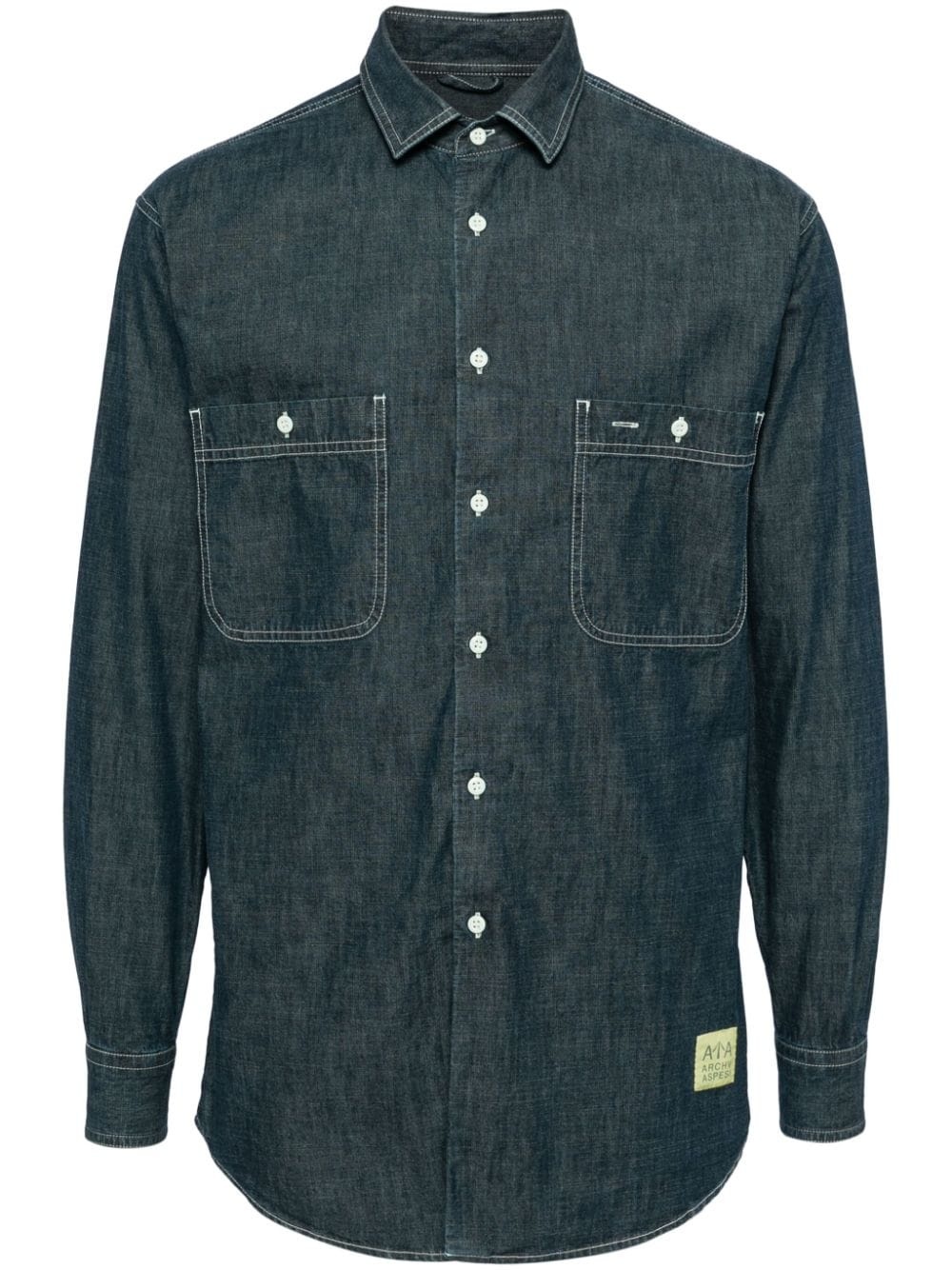 Chambray denim shirt - 1