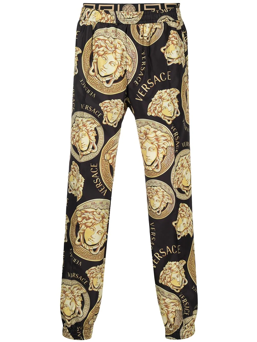 graphic-print track pants - 1