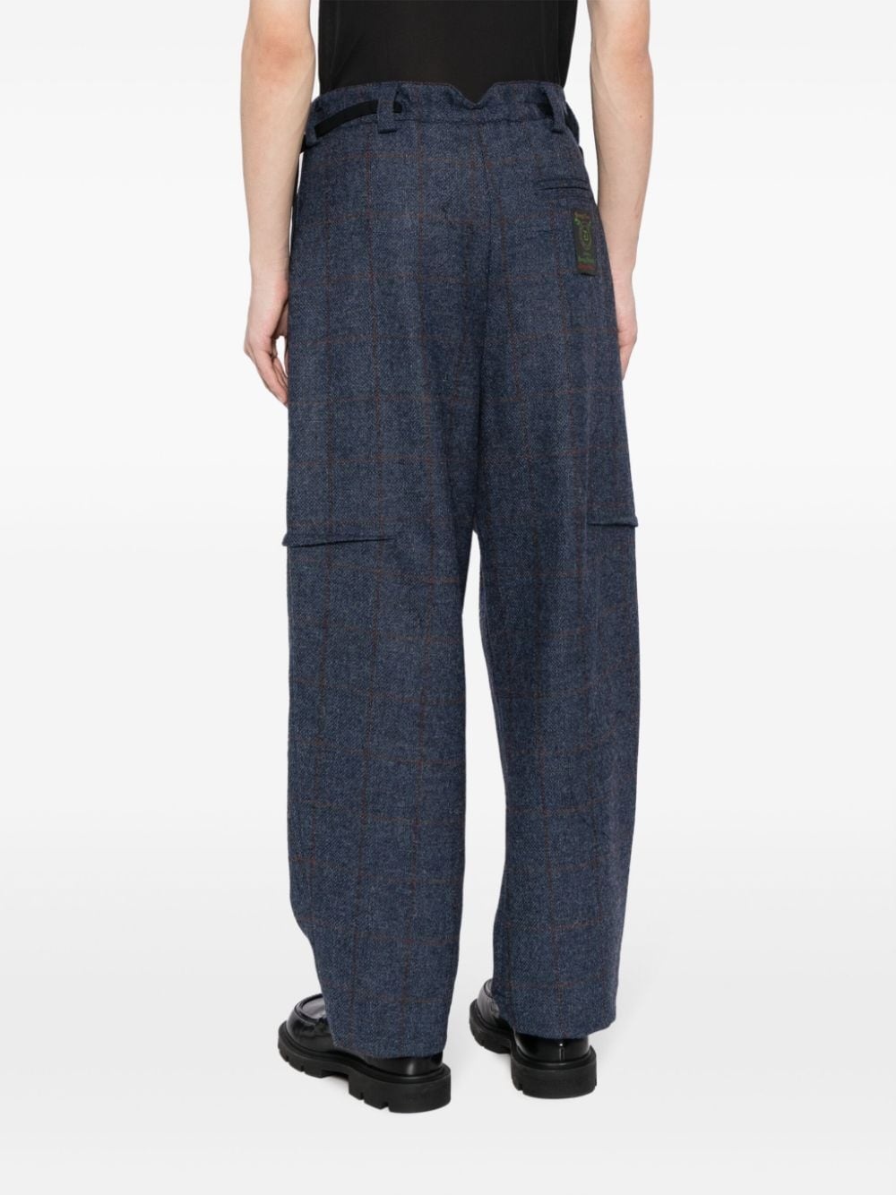 Jules wide-leg wool trousers - 4