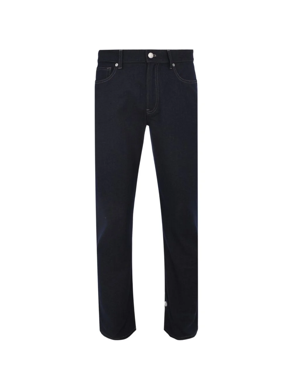 denim formal trousers - 1