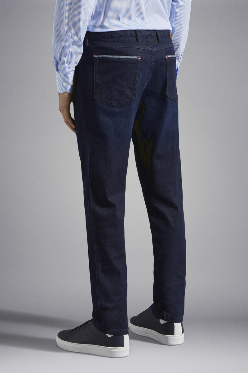STRETCH COTTON DENIM JEANS 3