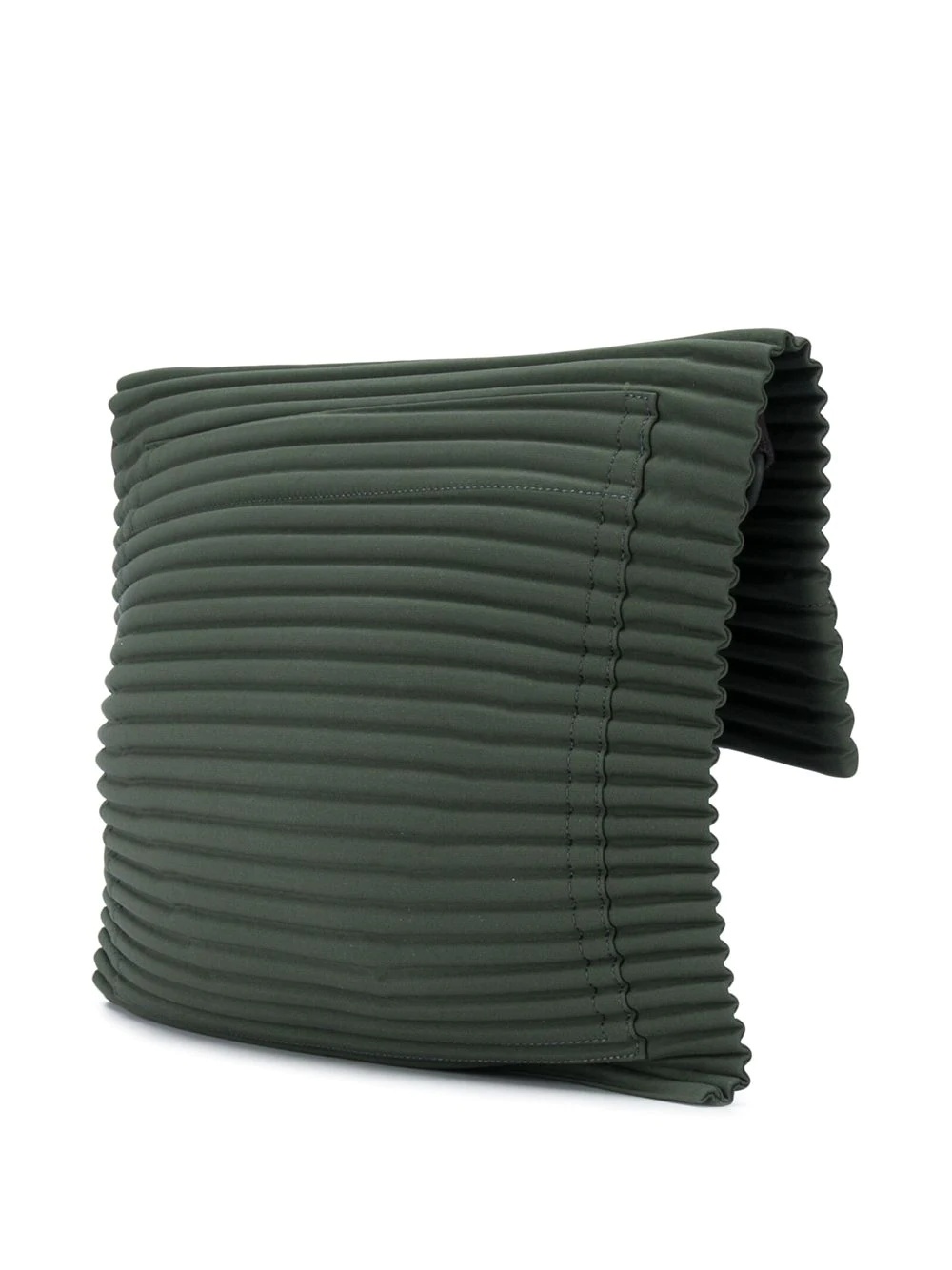 pleat detail messenger bag - 3