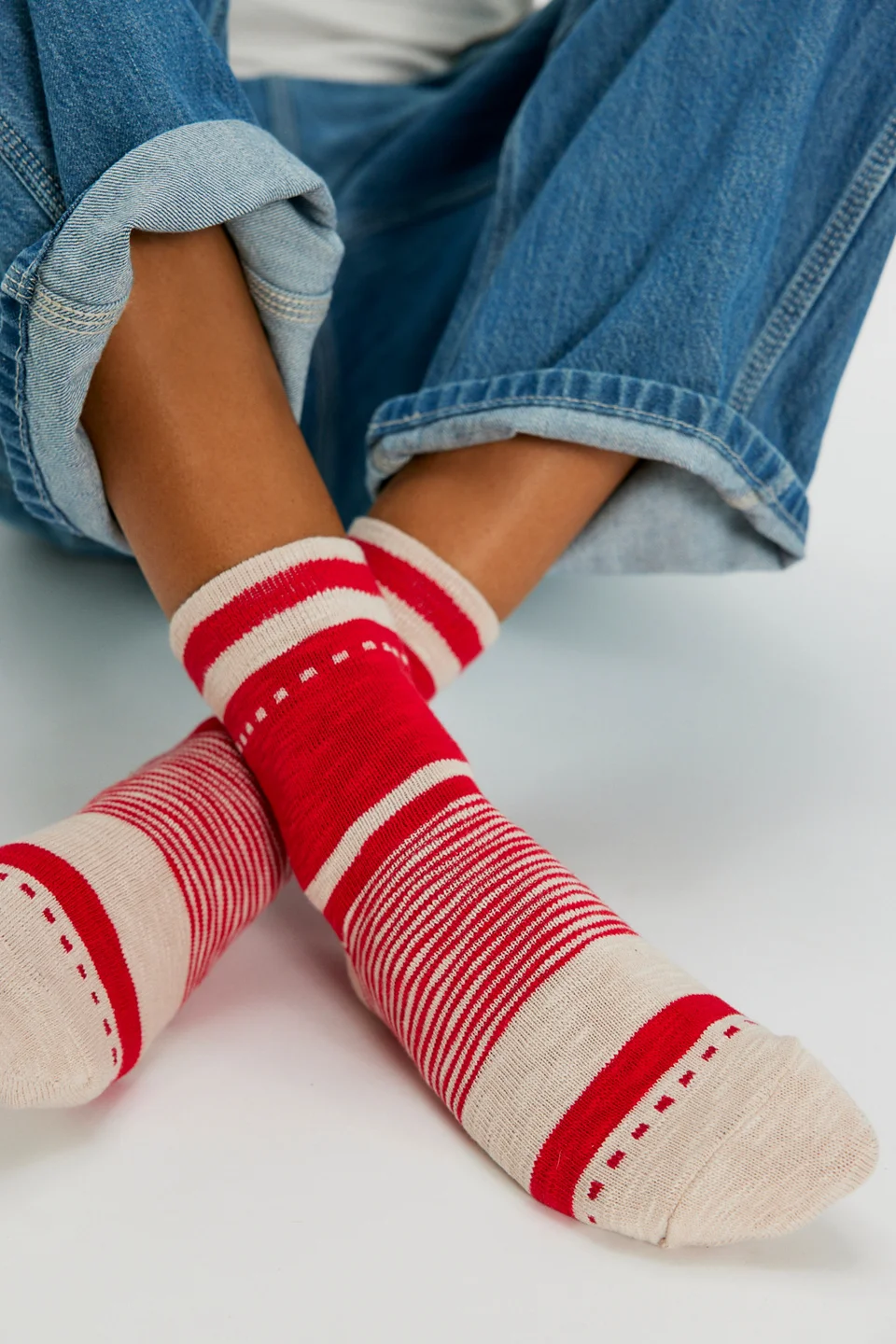 Vintage Stripe Socks - 1