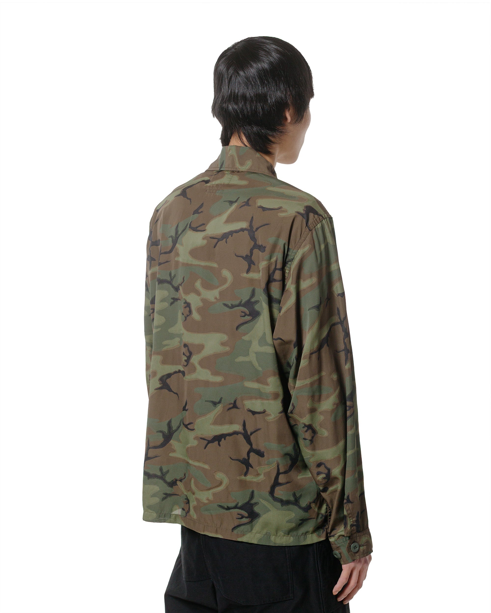 MIL-SHT Mesh Camo Jacquard Mapping Print - 3