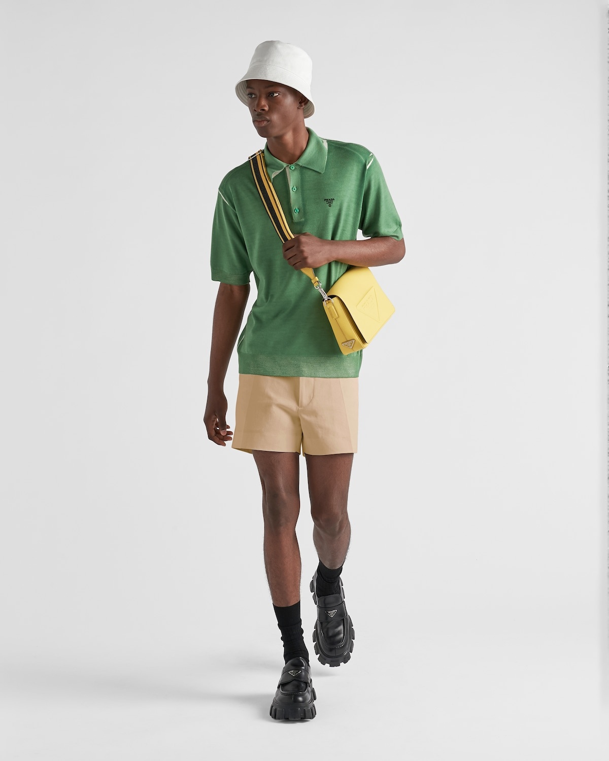Wool and cashmere polo shirt - 2