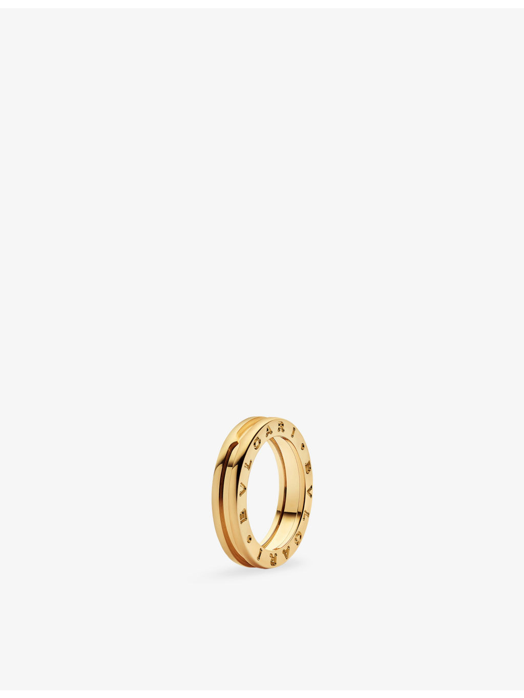 B.zero1 one-band 18ct yellow-gold ring - 1