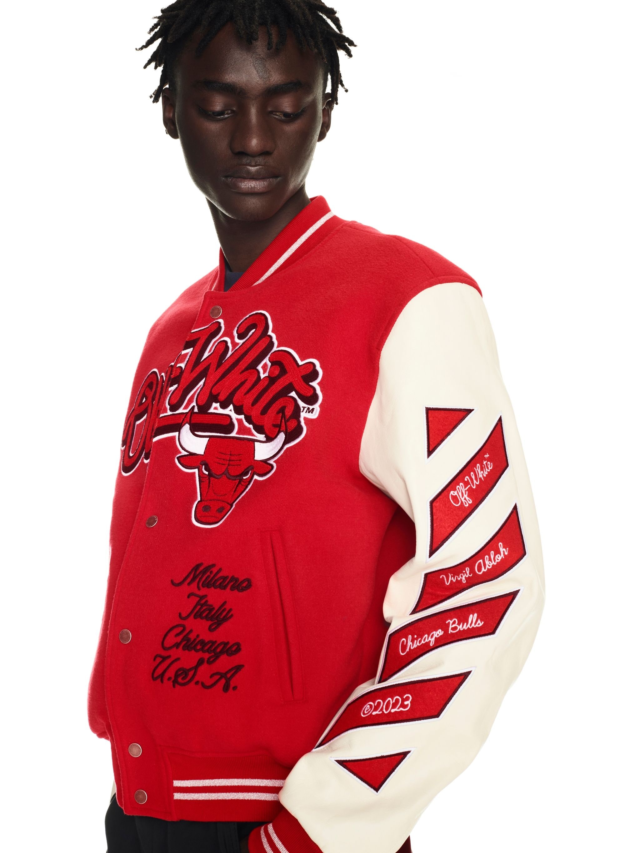Off-white™ C/o Chicago Bulls Red Varsity - 4