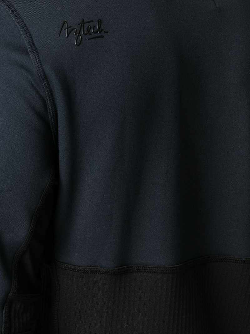 panelled fleece jacket 5