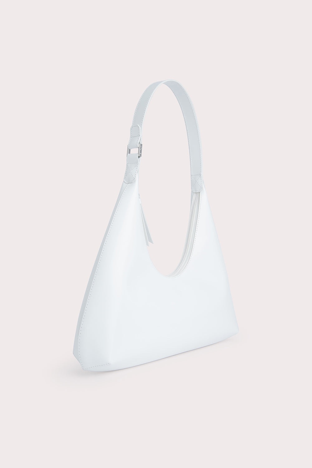 Amber White Semi Patent Leather - 2