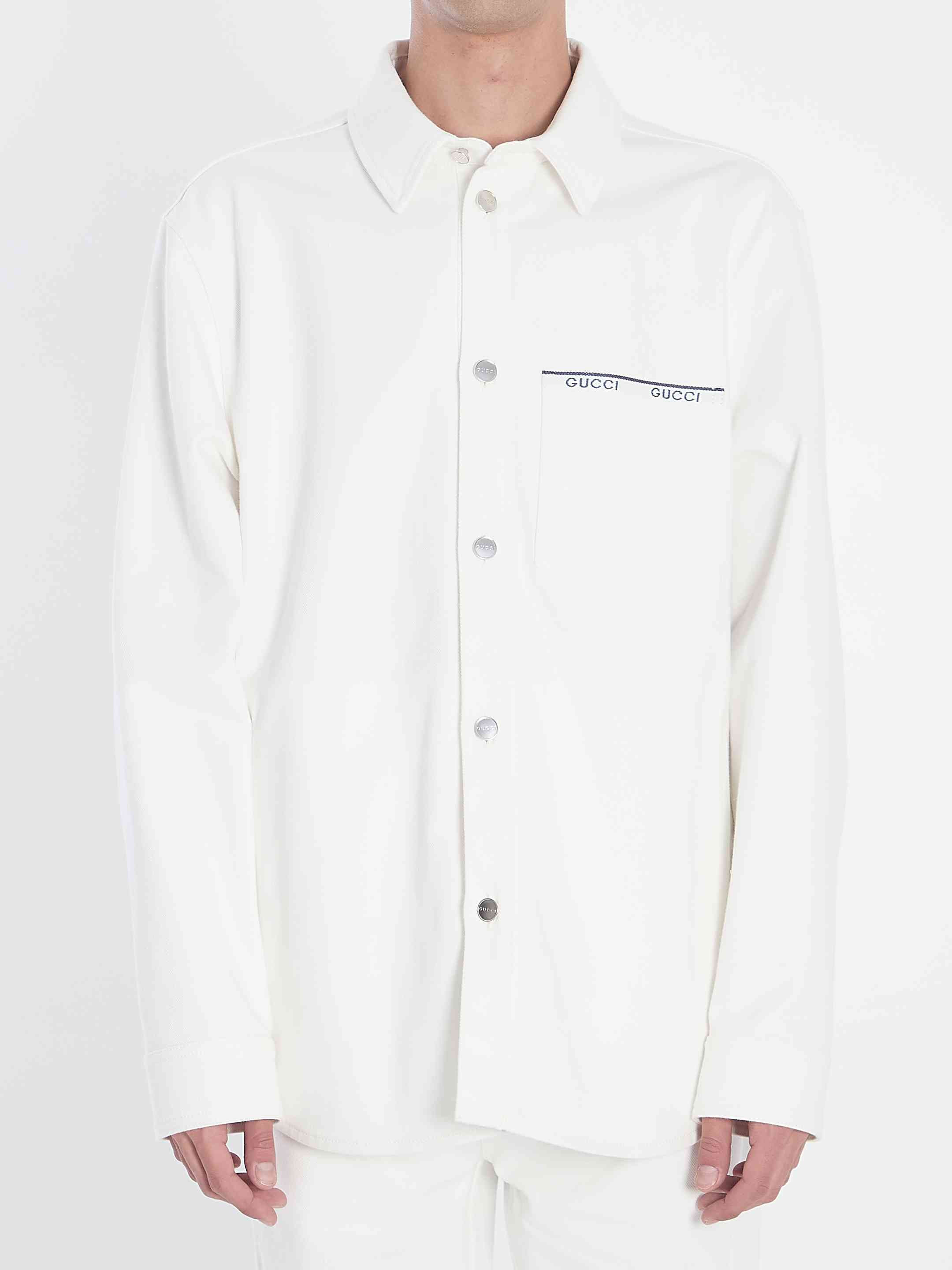 Gucci Men Cotton Shirt - 1