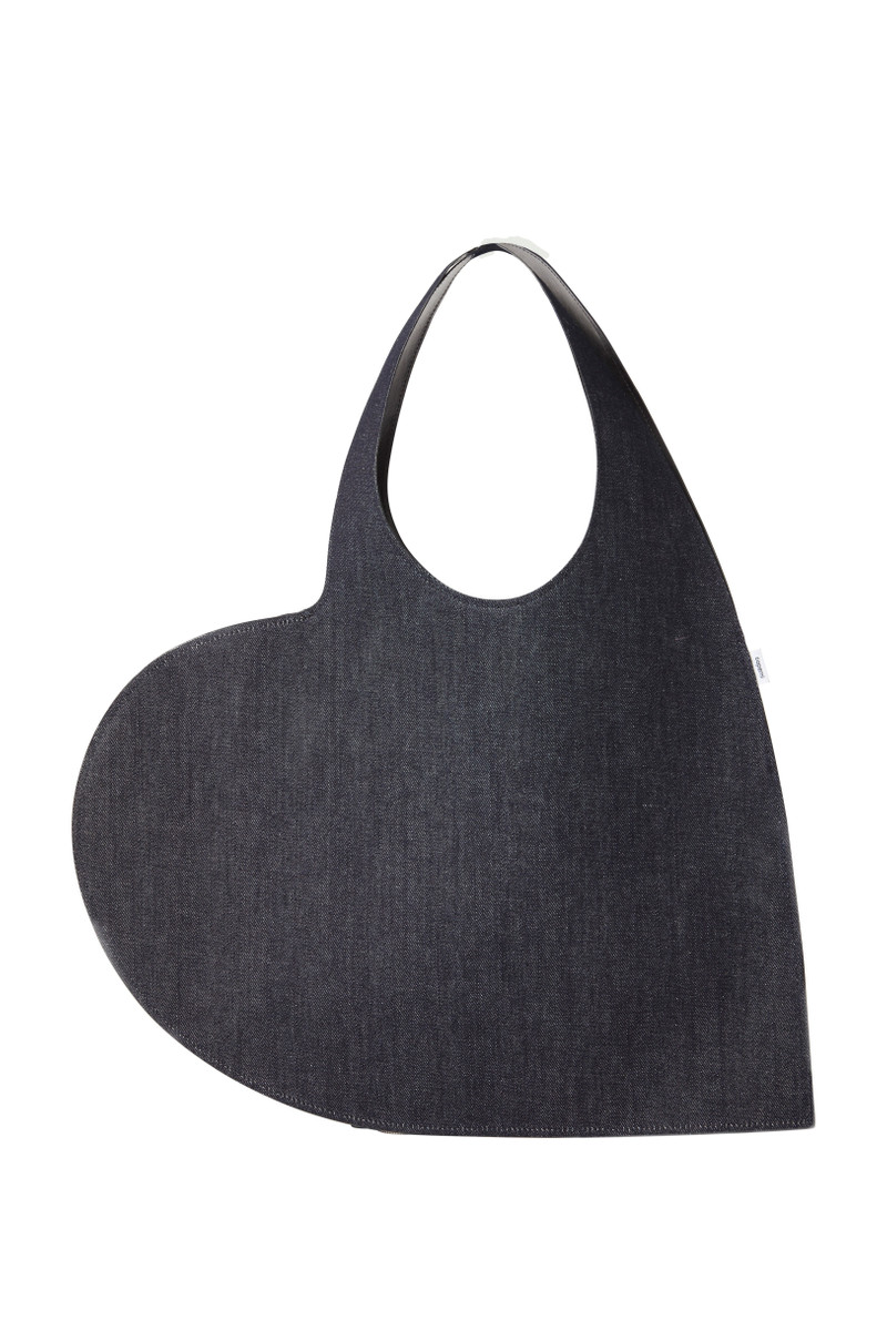 Denim Heart Tote Bag 5