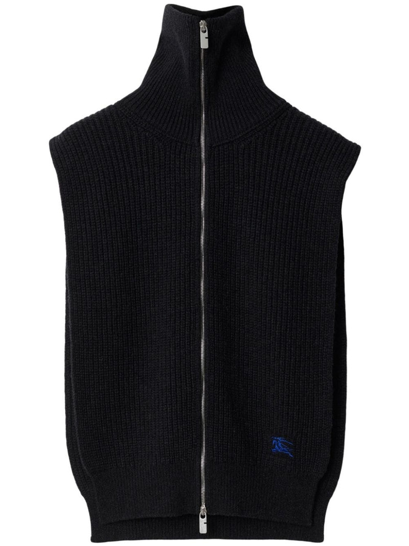 zip-up cashmere cape 1