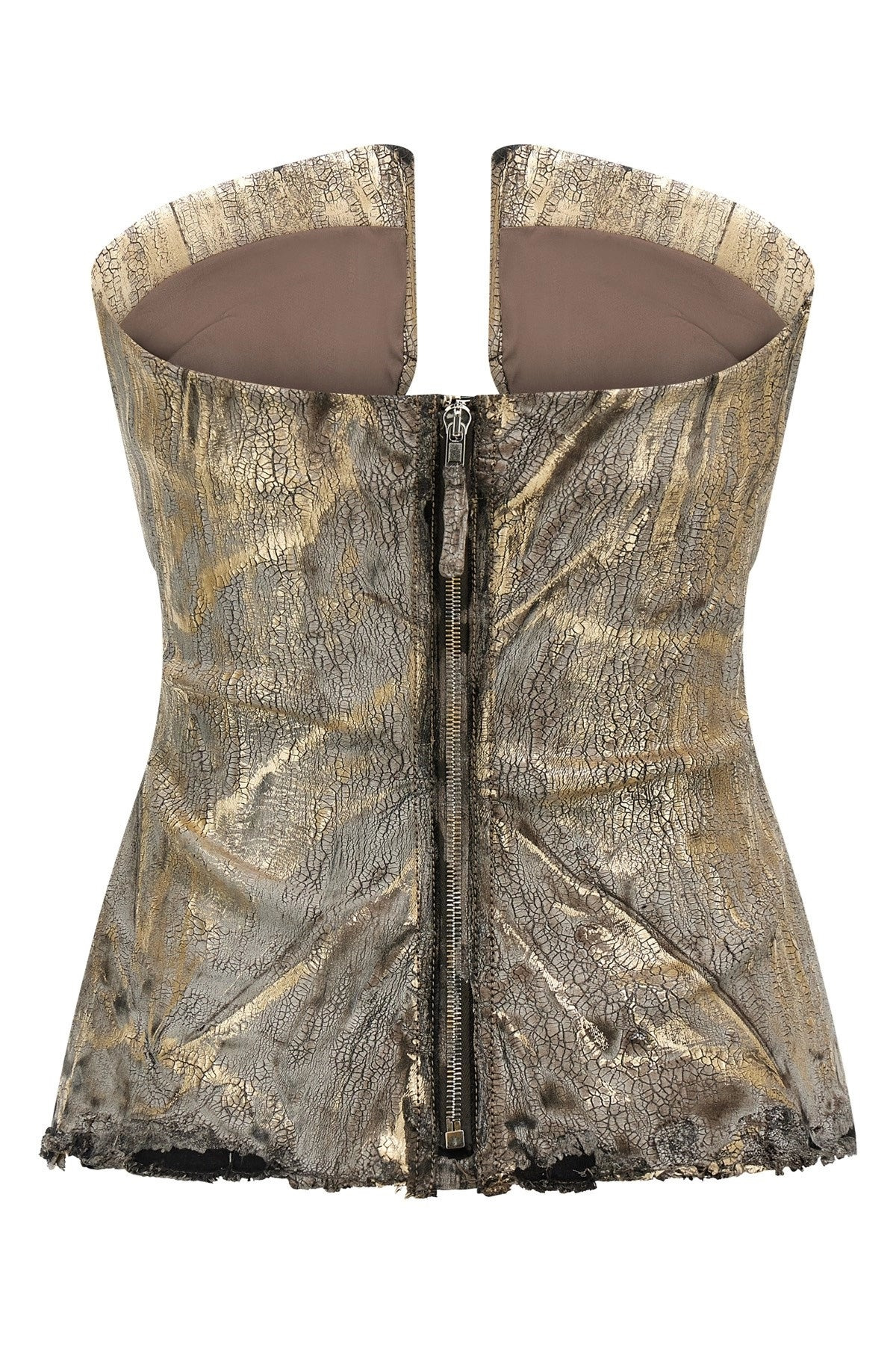 Rick Owens Women 'Woven Prong' Top - 2