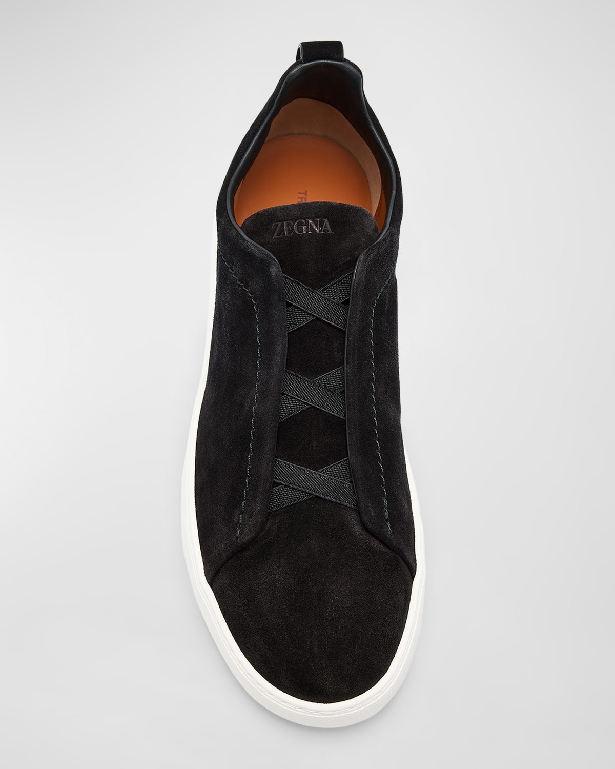 Men's Triple Stitch Suede Sneakers - 8