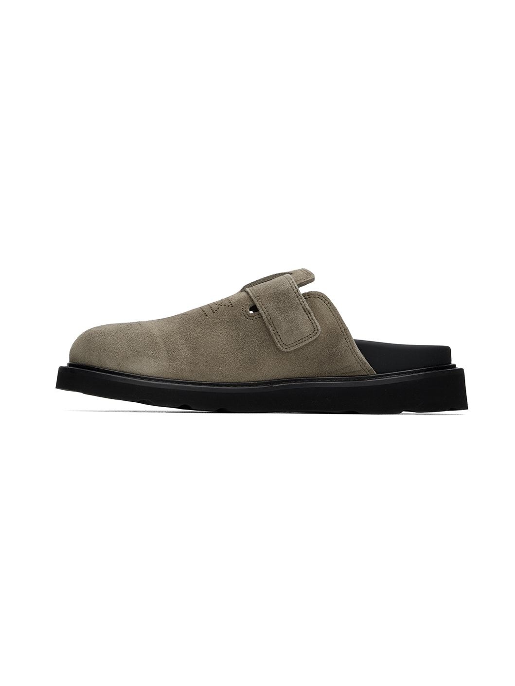 Beige Kenzo Paris 'KENZO Matto' Clogs - 3