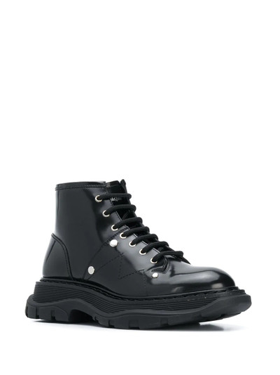 Alexander McQueen Tread lace-up boots outlook