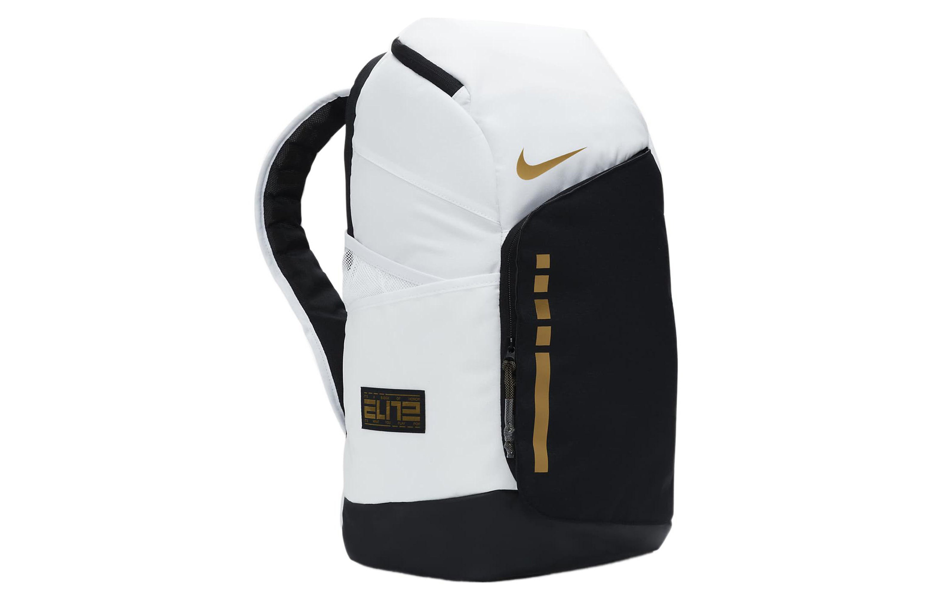 Nike Hoops Elite Backpack 32L 'White Black Gold' DX9786-100 - 2