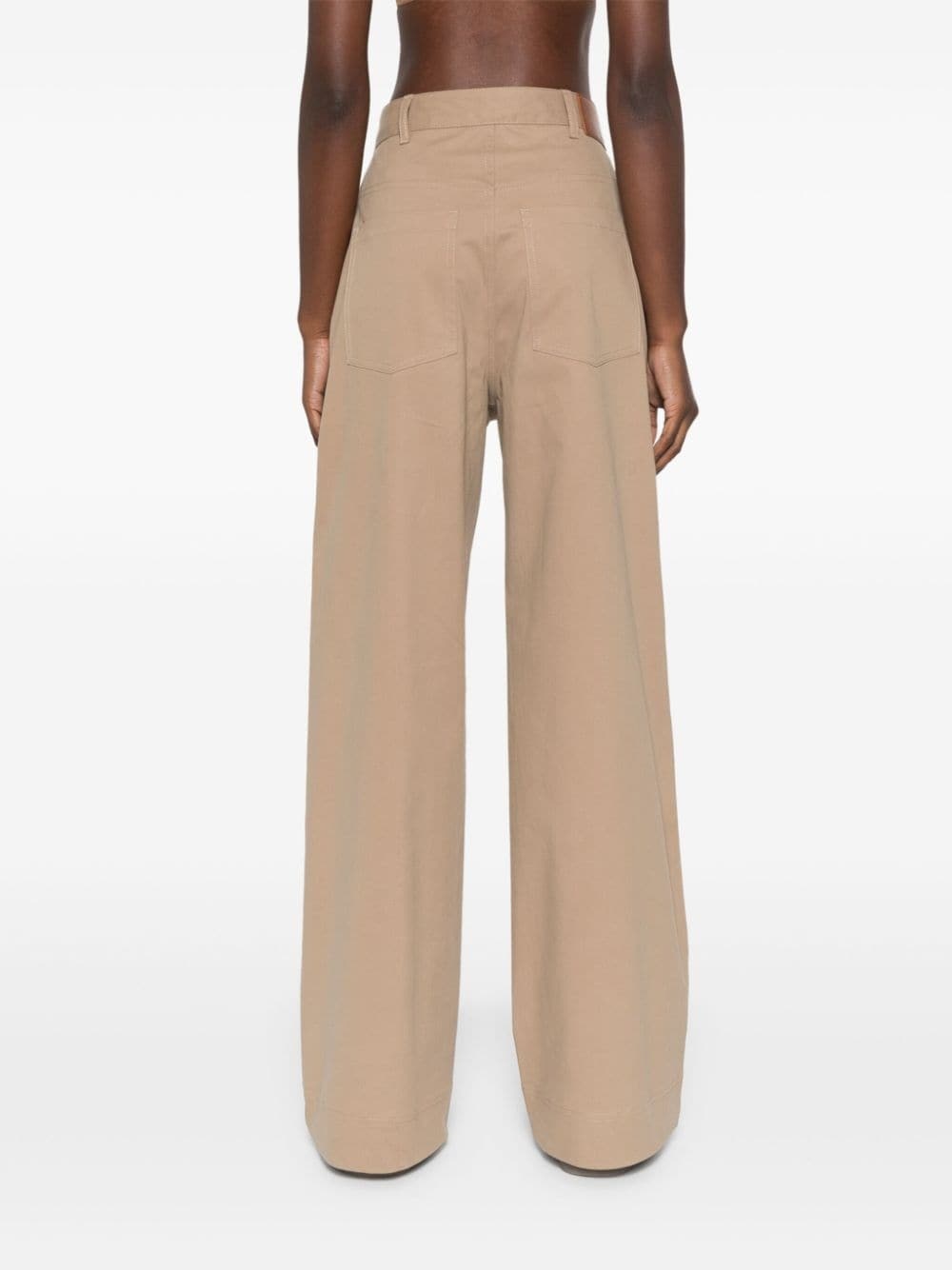 gabardine trousers - 4