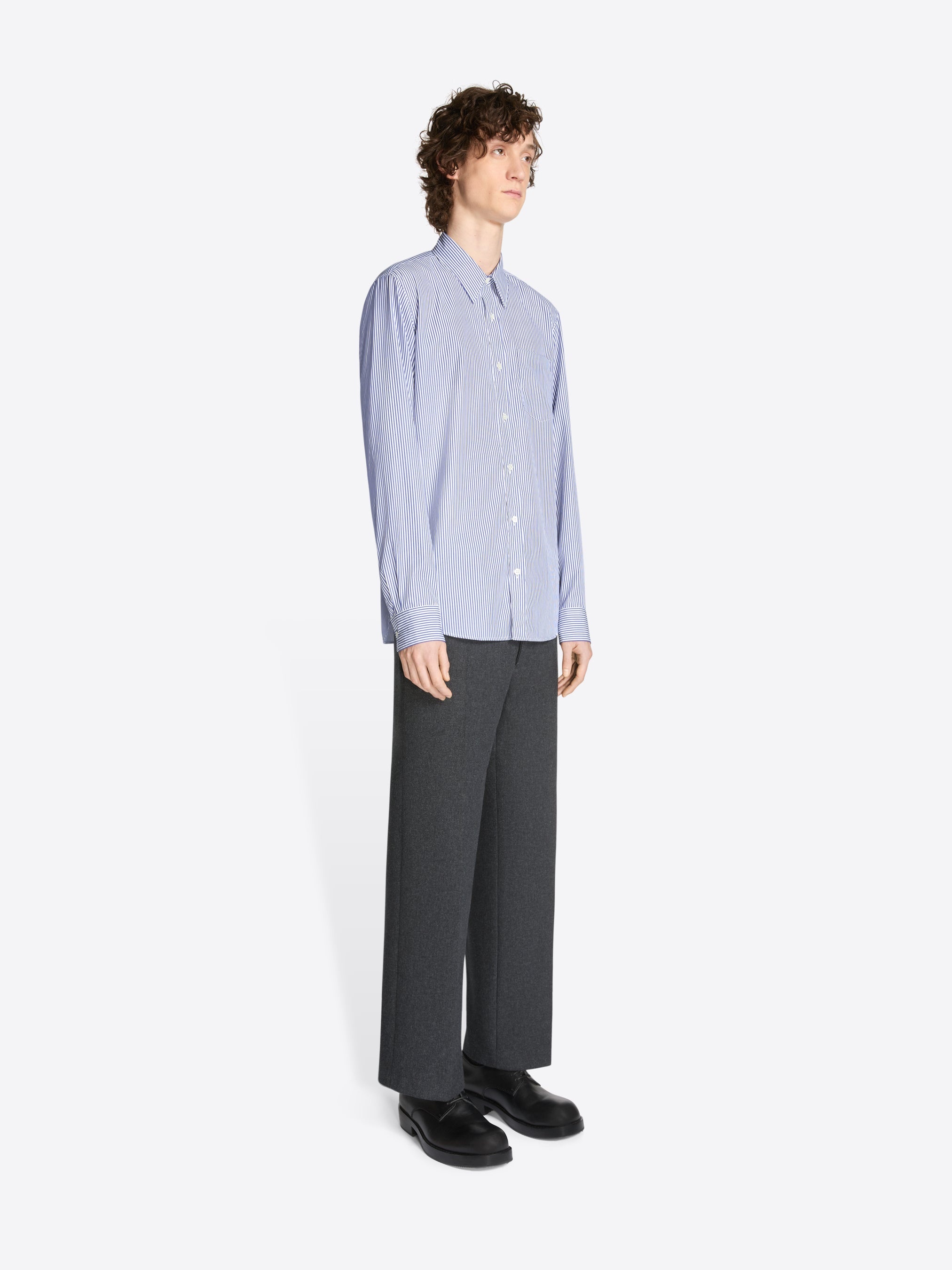 FITTED COTTON SHIRT - 3