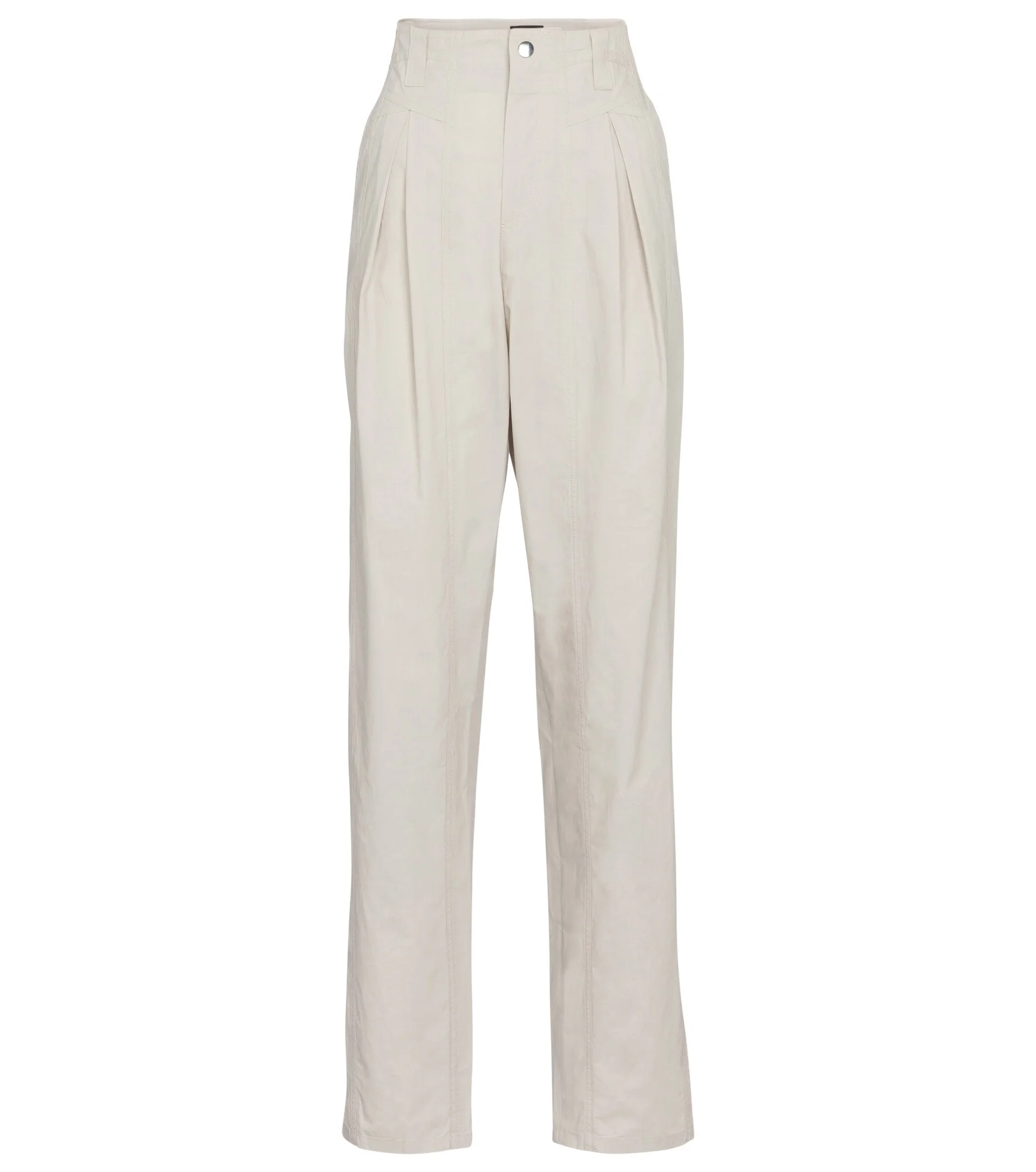 Kilandy high-rise slim cotton pants - 1