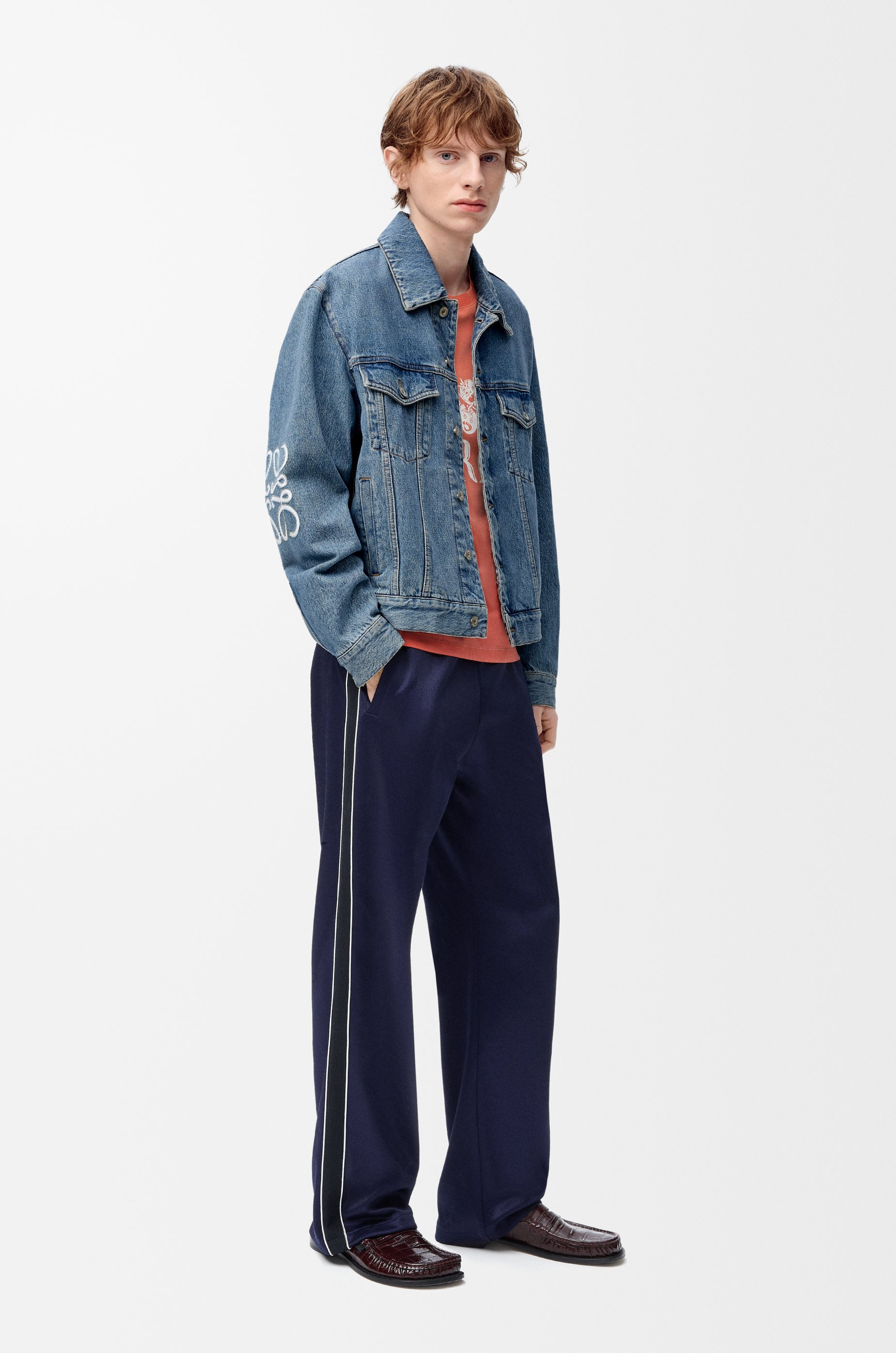 Anagram jacket in denim - 2