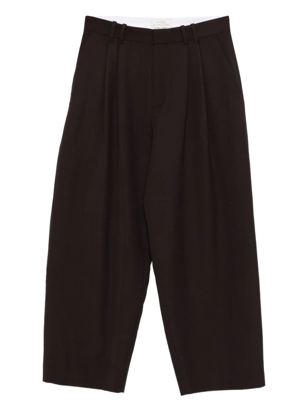 pleated trousers - 1