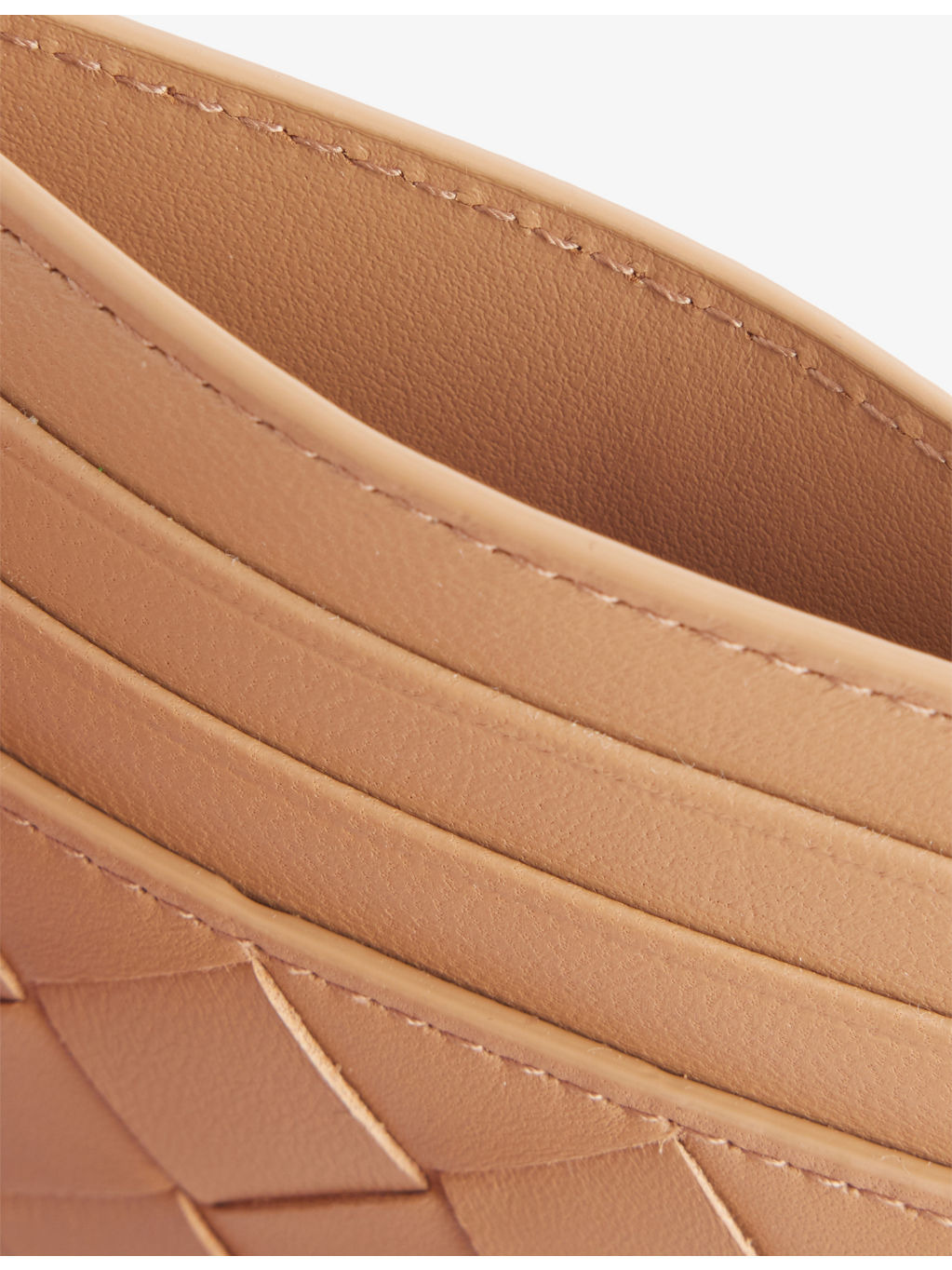 Intrecciato Leather Card Holder - 4